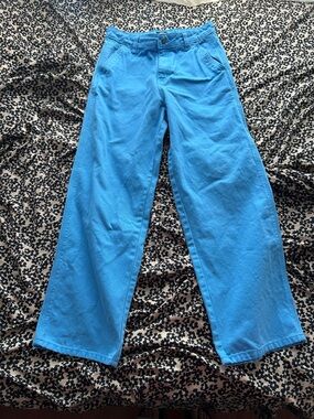 Dickies Women's Boot Cut Jeans - Bright Blue